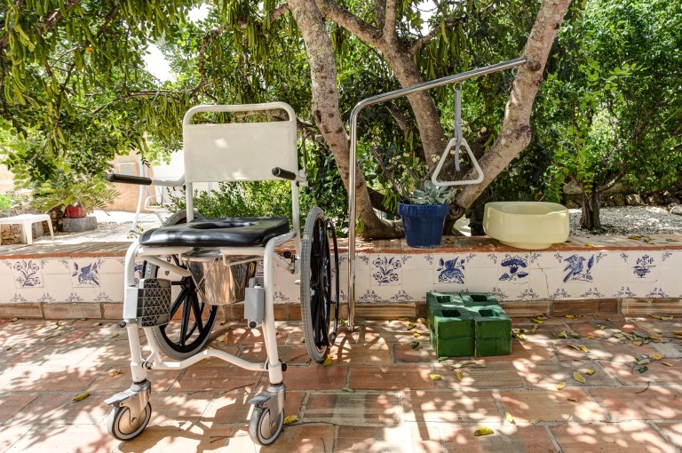 Girassol aids for disabled visitors