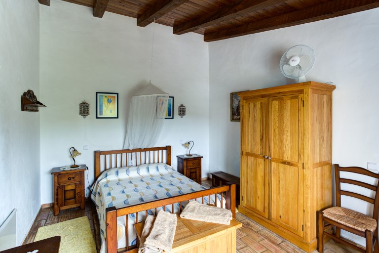 Jacaranda double bedroom